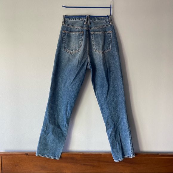 SLVRLAKE Sierra high waist straight leg jeans in Tucson Size 28 MSRP $299 - Picture 4 of 8